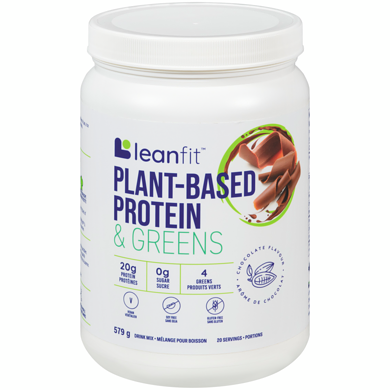 LeanFit Protéines & Verts - Chocolat 579.7 g, 4,83 $/100g