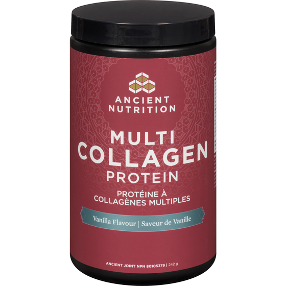 Ancient Nutrition Multi Collagen Protein Vanilla Flavour Ancient Joint 242 g, $21.90/100g