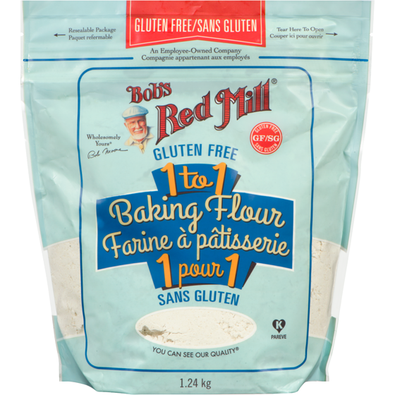 Bob’s Red Mill 1 Pour 1 Sans Gluten  Farine À Pâtisserie 1240 g, 1,10 $/100g