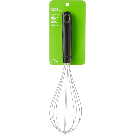 Everyday Essentials Balloon Whisk, Stainless Steel Head 1 ea, $4.00/1ea