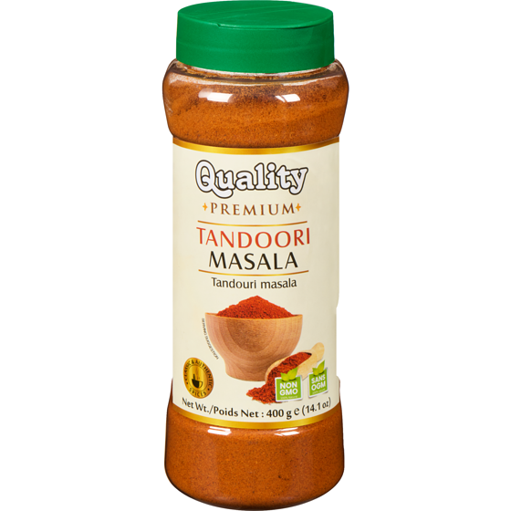 Quality Premium Épices Tandouri Masala 400 g, 1,12 $/100g