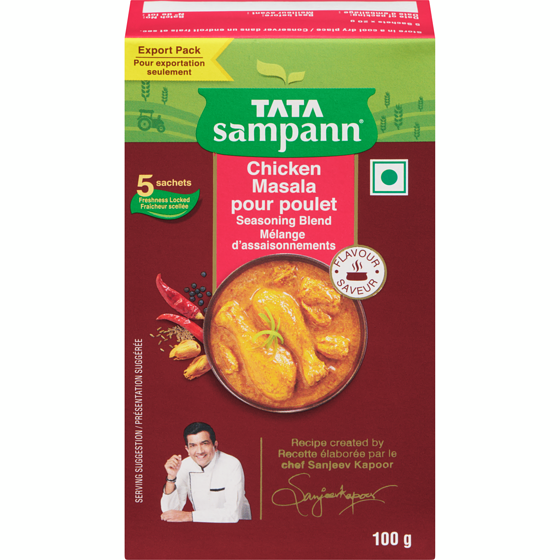 TATA Mélange d'assaisonnements masala pour poulet saveur 100 g, 2,00 $/100g