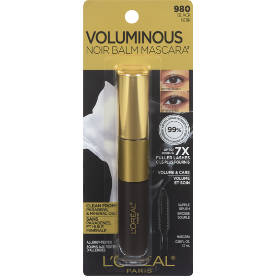 L'Oreal Paris Voluminous Noir Balm Mascara 980 Black 7.7 ml, $220.65/100ml