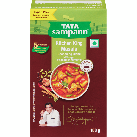 Tata Seasoning Blend Kitchen King Masala Flavour 100 g, $1.99/100g