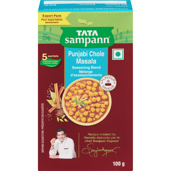 Tata Seasoning Blend Punjabi Chole Masala Flavour 100 g, $1.99/100g