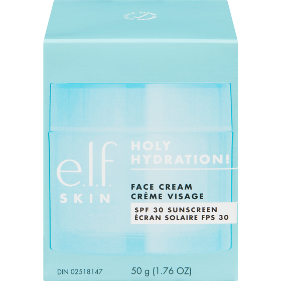 Elf Face Cream Holy Hydration SPF 30 50 g, $33.98/100g