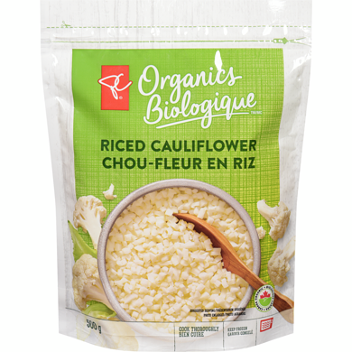 PC Biologique Chou-fleur en riz 500 g, 1,00 $/100g