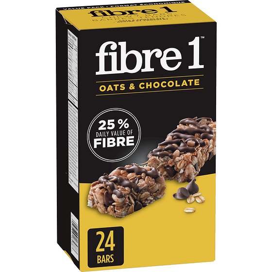Fibre 1 Chewy Bars Oats & Chocolate 840 g, $1.55/100g