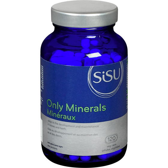 Sisu Veg Caps Only Minerals 120 ea, $0.21/1ea