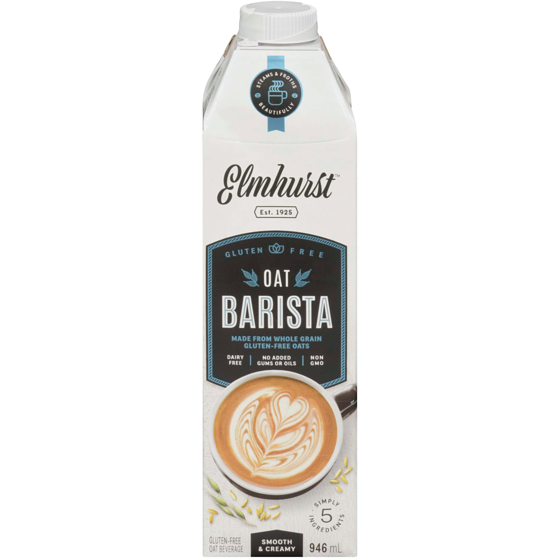 Elmhurst Oat Milk Barista Edition 964 ml, $0.90/100g