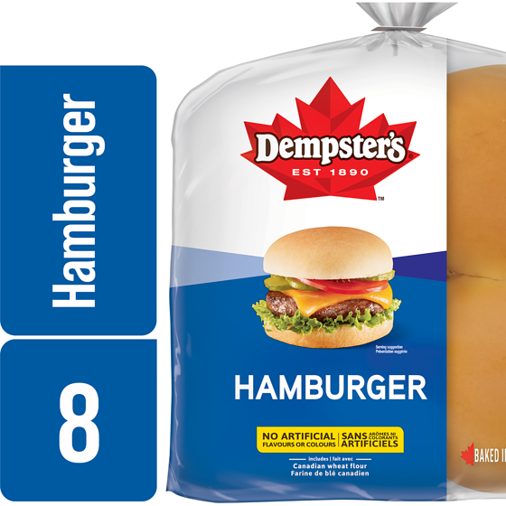 Dempster’s Pains à hamburger 360 g, 1,19 $/100g
