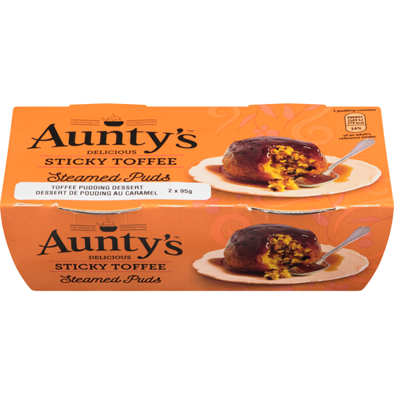 Aunty's Toffee Pudding Dessert 190 g, $2.36/100g