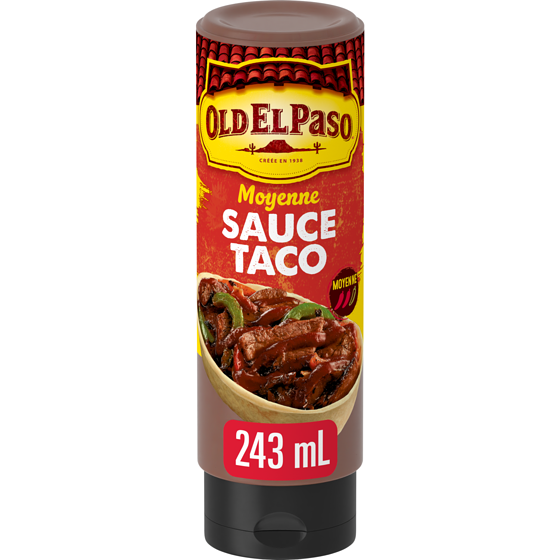 Old El Paso Sauce Taco Moyenne 243 ml, 1,64 $/100ml