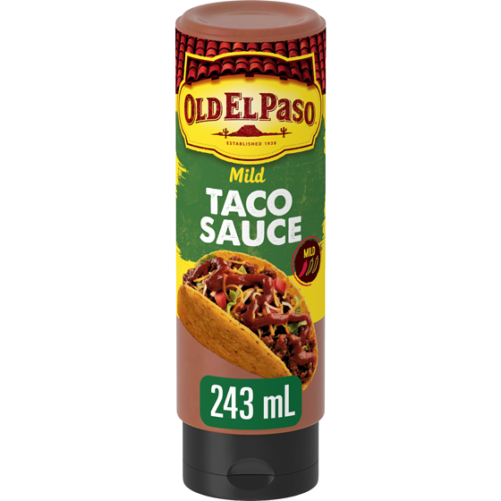 Old El Paso Mild Taco Sauce 243 ml, $1.97/100ml
