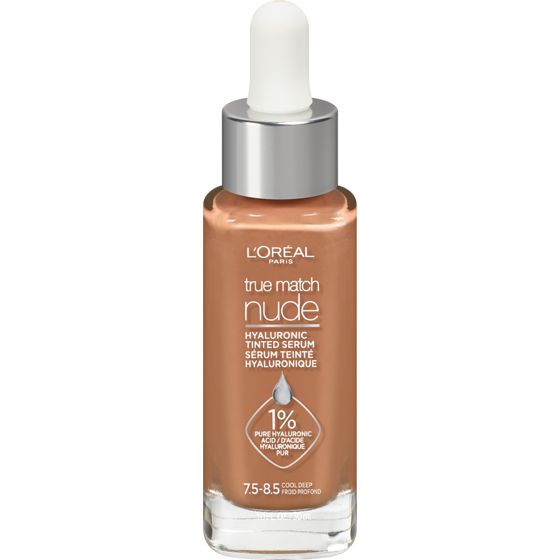 L'Oreal Paris True Match Nude Hyaluronic Tinted Serum Rich Tan 7.57.5-8.5 30 ml, $89.97/100ml