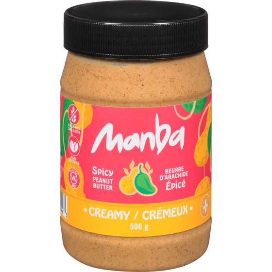 Manba Spicy Peanut Butter Creamy 500 g, $1.70/100g