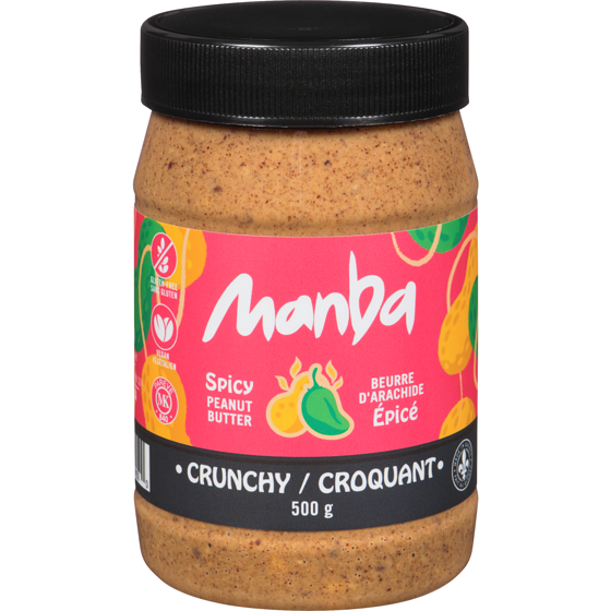 Manba Spicy Peanut Butter 500 g, $1.70/100g