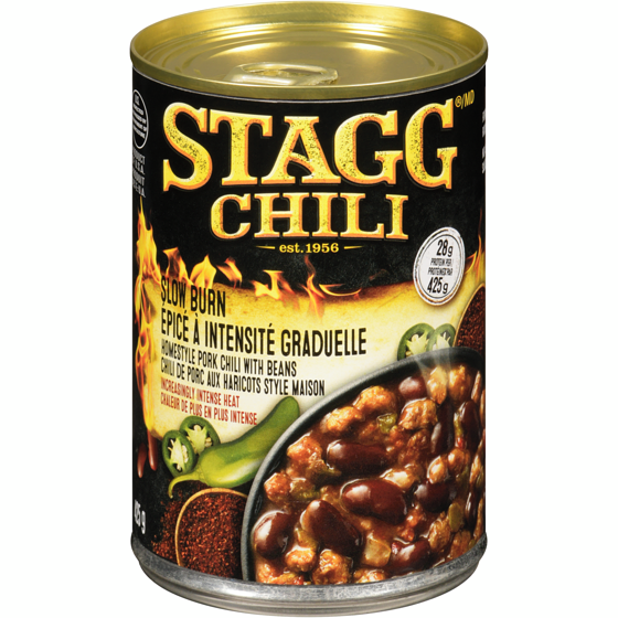 Stagg Slow Burn Homestyle Pork Chili With Beans 425 g, $0.94/100g