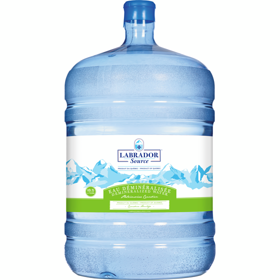 Labrador Source Demineralized Water - Exchange  18.9 l, $0.04/100ml
