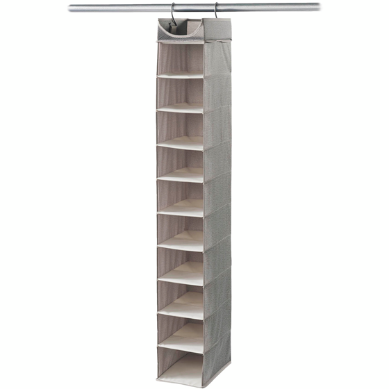 Neatfreak Organisateur d'étagères suspendues, 10 fentes 1 ea, 30,00 $/1ch