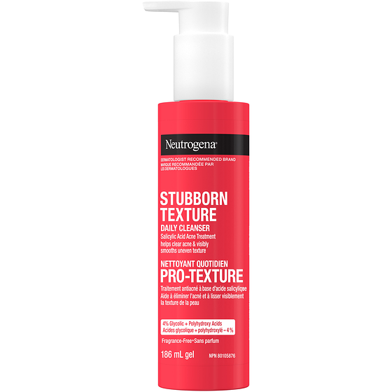 Neutrogena Stubborn Texture Daily Facial Cleanser 186 ml, $8.33/100ml