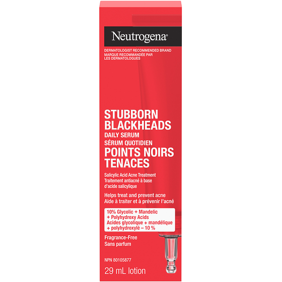 Neutrogena Stubborn Blackheads Daily Facial Serum 29 ml, $55.14/100ml