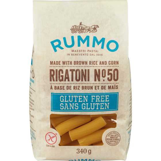 Rummo Rummo Gluten Free Rigatoni 340 g, $1.18/100g