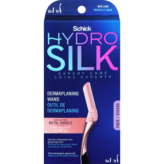 Schick Hydro Silk Dermaplaning Wand, Professional Style, 1 Handle and 6 Refills 7 ea, $3.57/1ea