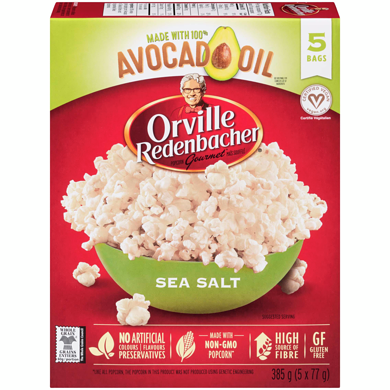 sweet and salty popcorn orville