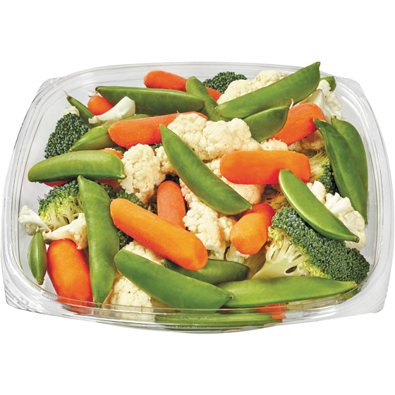 null Harvest Mix (Snap Peas, Baby Carrots, Broccoli Crowns, Cauliflower Florets) 333 g, $2.40/100g