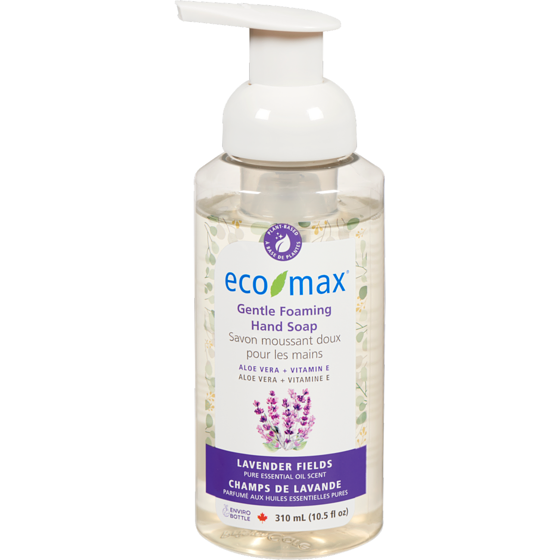 Eco-Max Champs De Lavande Savon Moussant Doux Pour Les Mains 310 ml, 1,29 $/100ml