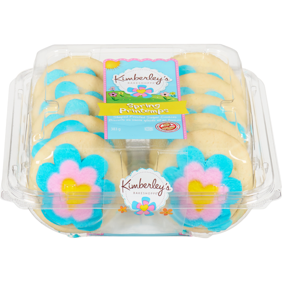 Kimberley’s Bakeshoppe Biscuits au sucre glacés et en formes printemps 383 g, 1,31 $/100g