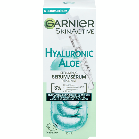 Garnier Replumping Super Serum Hyaluronic Acid And Aloe 30 ml, $53.30/100ml