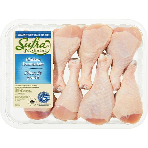 Sufra Chicken Drumsticks, Halal 840 g, $0.95/100g