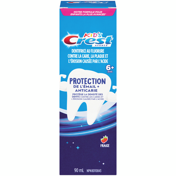 Crest Dentifrice pour enfants protection avancée de l'émail et des caries fraise 90 ml, 7,77 $/100ml