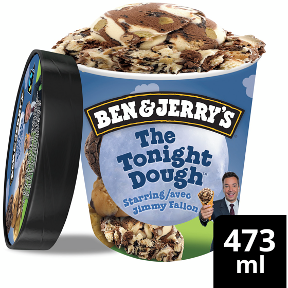 Ben & Jerry's Ice Cream with Fairtrade Ingredients The Tonight Dough® Non-Gmo 473 ml, $1.33/100ml