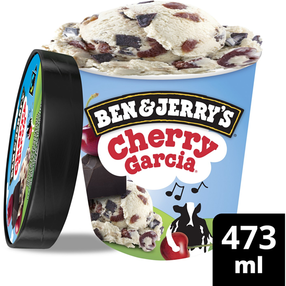 Ben & Jerry's Cherry Garcia Ice Cream Non-GMO 473 ml, $1.33/100ml