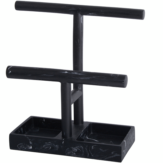 Life at Home Black Marble Jewelry Tree 1 ea, $12.00/1ea
