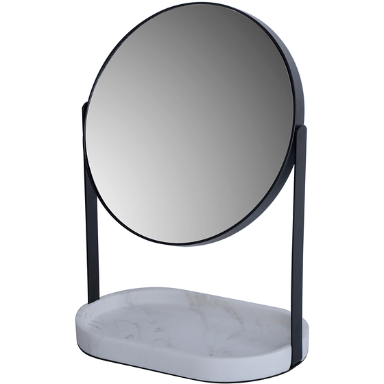 Life at Home Miroir avec support en marbre – Noir 1 ea, 13,00 $/1ch