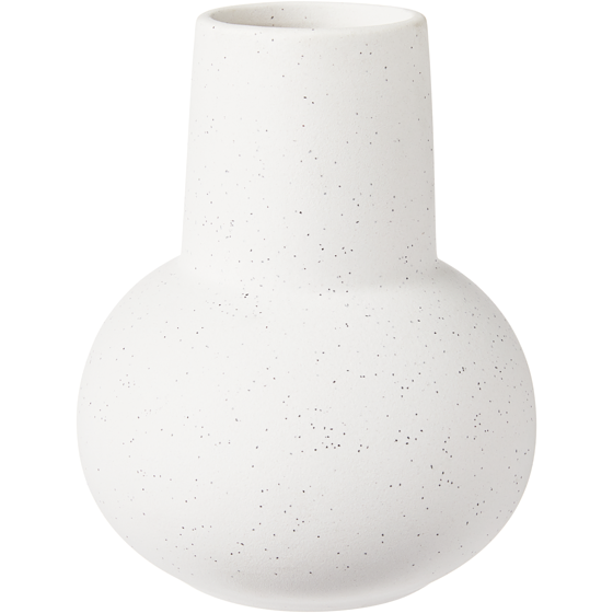 Life at Home Petit vase blanc moucheté 1 ea, 10,00 $/1ch