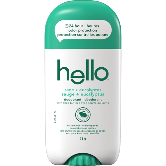 Hello Sage + Eucalyptus Aluminum Free Deodorant for Women 73 g, $14.78/100g