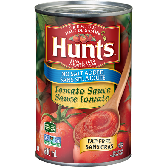 Hunt's Tomato Sauce, No Salt Added 680 ml, $0.48/100ml