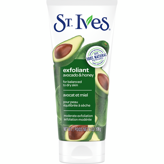St Ives Soft Skin Avocado & Honey Scrub 170 g, $3.70/100g