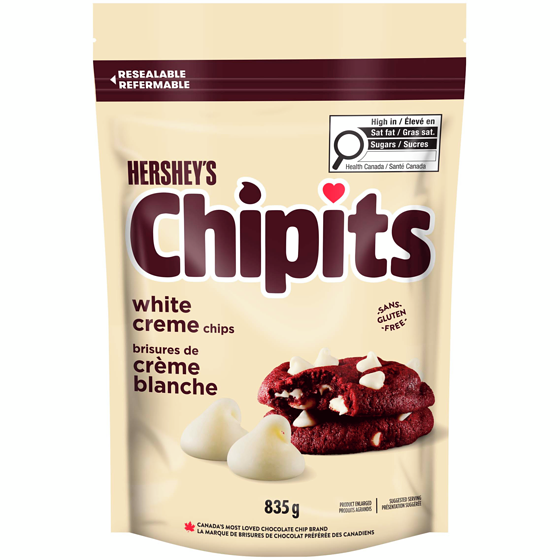 Hershey’s Brisures De Crème Blanche Hershey'S Chipits, 835 G 835 g, 2,15 $/100g