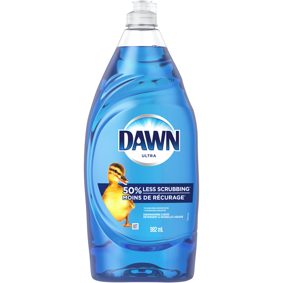 Dawn Ultra Dishwashing Liquid Dish Soap, Original Scent 982 ml, $0.51/100ml