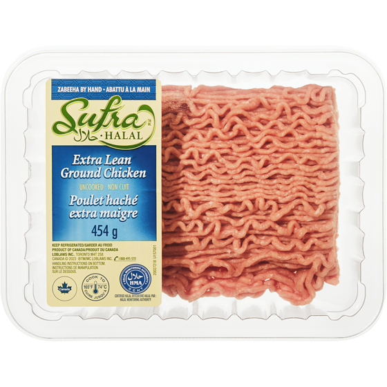 Sufra Poulet haché extra-maigre 454 g, 1,98 $/100g