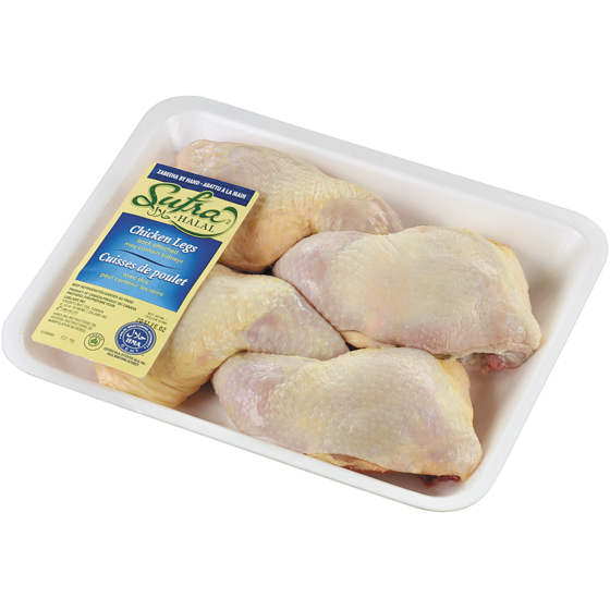 Sufra Skin-on Chicken Legs 1.28 kg, $0.94/100g