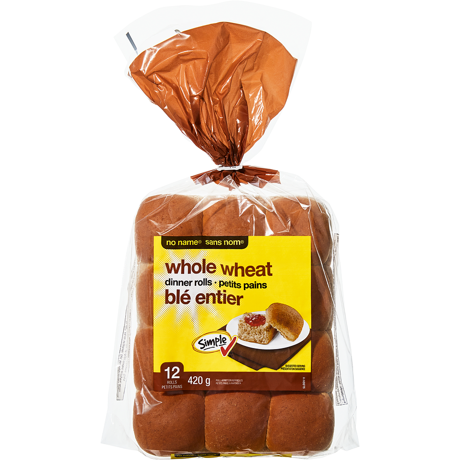 No Name Dinner Roll Whole Wheat - 420 g | Real Canadian Superstore