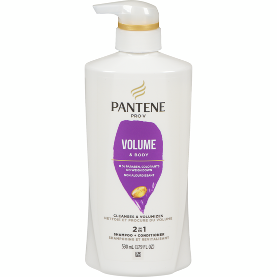 Pantene PRO-V Volume & Body 2in1 Shampoo + Conditioner 530 ml, $1.70/100ml