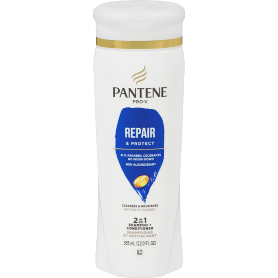 Pantene PRO-V Repair & Protect 2in1 Shampoo + Conditioner 355 ml, $1.69/100ml